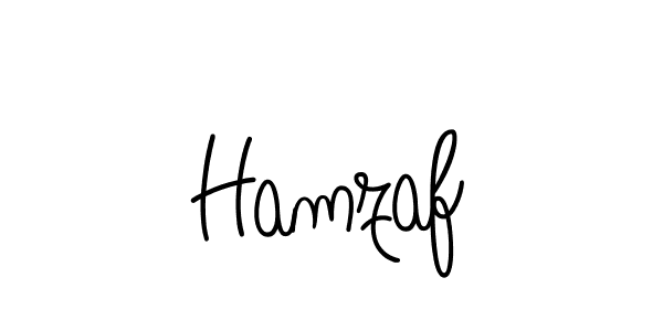 You should practise on your own different ways (Angelique-Rose-font-FFP) to write your name (Hamzaf) in signature. don't let someone else do it for you. Hamzaf signature style 5 images and pictures png
