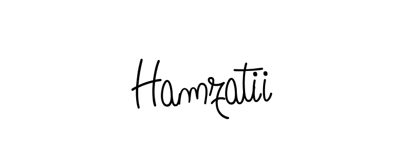 How to Draw Hamzatii signature style? Angelique-Rose-font-FFP is a latest design signature styles for name Hamzatii. Hamzatii signature style 5 images and pictures png