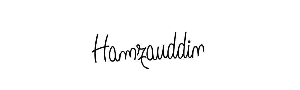 How to make Hamzauddin signature? Angelique-Rose-font-FFP is a professional autograph style. Create handwritten signature for Hamzauddin name. Hamzauddin signature style 5 images and pictures png