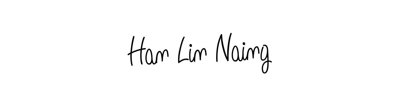 How to Draw Han Lin Naing signature style? Angelique-Rose-font-FFP is a latest design signature styles for name Han Lin Naing. Han Lin Naing signature style 5 images and pictures png