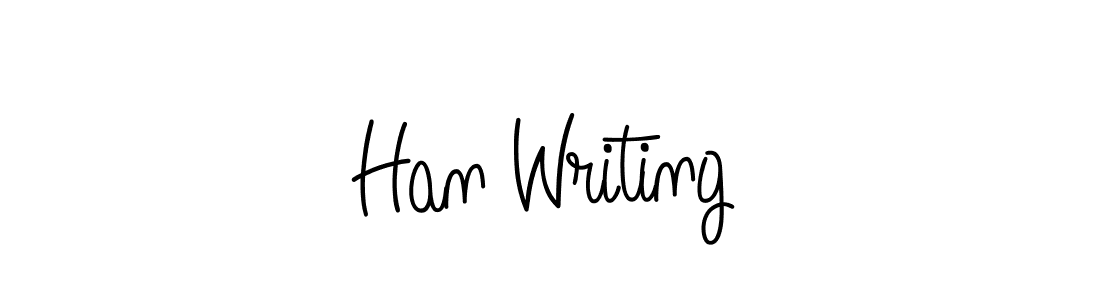 How to Draw Han Writing signature style? Angelique-Rose-font-FFP is a latest design signature styles for name Han Writing. Han Writing signature style 5 images and pictures png