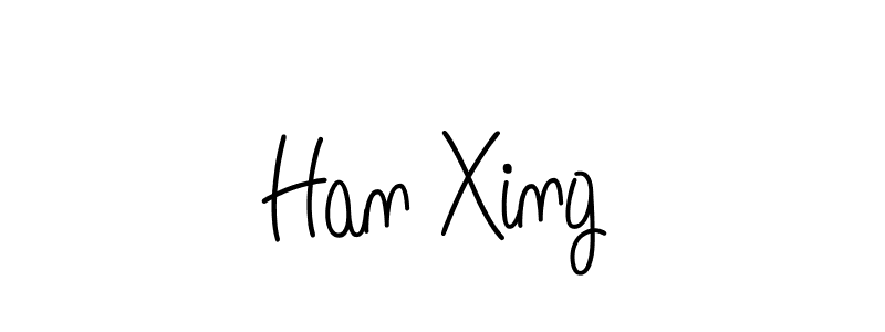 How to Draw Han Xing signature style? Angelique-Rose-font-FFP is a latest design signature styles for name Han Xing. Han Xing signature style 5 images and pictures png