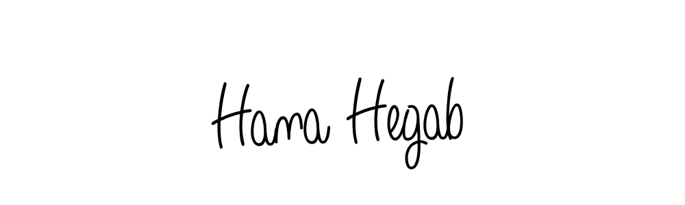 Create a beautiful signature design for name Hana Hegab. With this signature (Angelique-Rose-font-FFP) fonts, you can make a handwritten signature for free. Hana Hegab signature style 5 images and pictures png