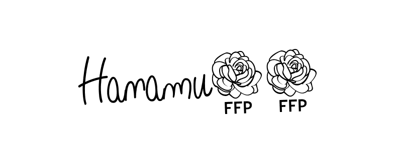 Also You can easily find your signature by using the search form. We will create Hanamu17 name handwritten signature images for you free of cost using Angelique-Rose-font-FFP sign style. Hanamu17 signature style 5 images and pictures png