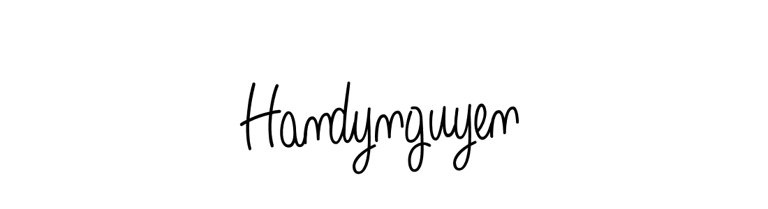 Once you've used our free online signature maker to create your best signature Angelique-Rose-font-FFP style, it's time to enjoy all of the benefits that Handynguyen name signing documents. Handynguyen signature style 5 images and pictures png