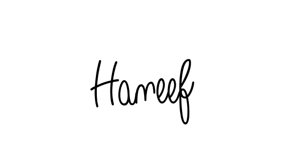 The best way (Angelique-Rose-font-FFP) to make a short signature is to pick only two or three words in your name. The name Haneef include a total of six letters. For converting this name. Haneef signature style 5 images and pictures png