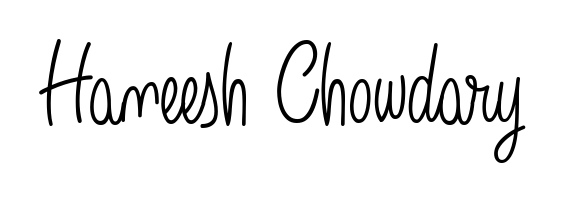A timeless handwritten aesthetic for Haneesh Chowdary. The Angelique-Rose-font-FFP font gives your signature a handcrafted feel with natural curves. Haneesh Chowdary signature style 5 images and pictures png