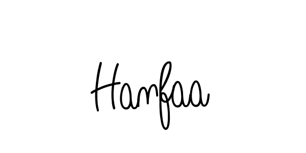 Make a beautiful signature design for name Hanfaa. Use this online signature maker to create a handwritten signature for free. Hanfaa signature style 5 images and pictures png