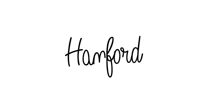 Create a beautiful signature design for name Hanford. With this signature (Angelique-Rose-font-FFP) fonts, you can make a handwritten signature for free. Hanford signature style 5 images and pictures png