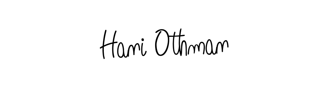 Also we have Hani Othman name is the best signature style. Create professional handwritten signature collection using Angelique-Rose-font-FFP autograph style. Hani Othman signature style 5 images and pictures png