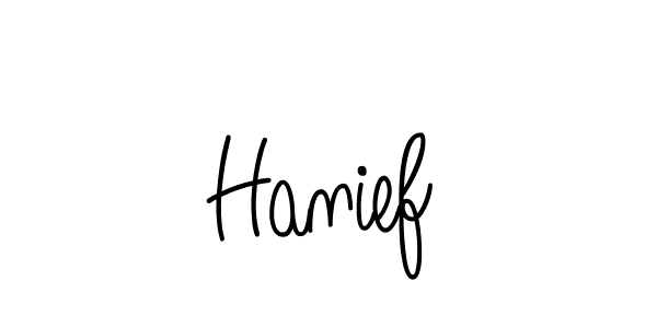 How to make Hanief signature? Angelique-Rose-font-FFP is a professional autograph style. Create handwritten signature for Hanief name. Hanief signature style 5 images and pictures png