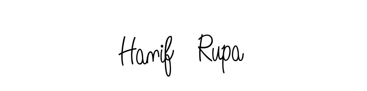 Check out images of Autograph of Hanif   Rupa name. Actor Hanif   Rupa Signature Style. Angelique-Rose-font-FFP is a professional sign style online. Hanif   Rupa signature style 5 images and pictures png