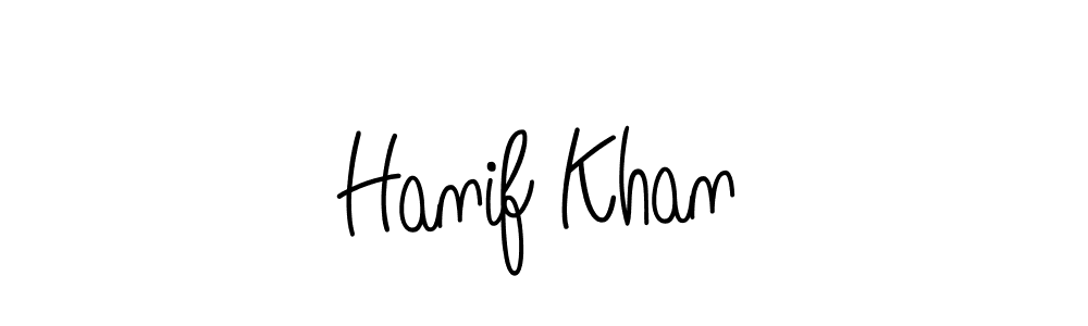 Also You can easily find your signature by using the search form. We will create Hanif Khan name handwritten signature images for you free of cost using Angelique-Rose-font-FFP sign style. Hanif Khan signature style 5 images and pictures png