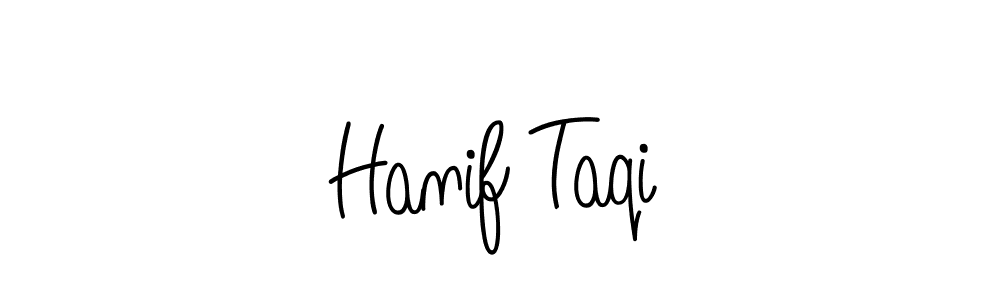 Angelique-Rose-font-FFP is a professional signature style that is perfect for those who want to add a touch of class to their signature. It is also a great choice for those who want to make their signature more unique. Get Hanif Taqi name to fancy signature for free. Hanif Taqi signature style 5 images and pictures png