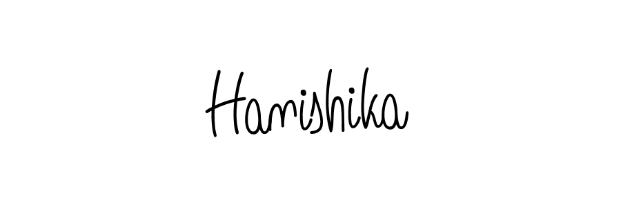 Once you've used our free online signature maker to create your best signature Angelique-Rose-font-FFP style, it's time to enjoy all of the benefits that Hanishika name signing documents. Hanishika signature style 5 images and pictures png