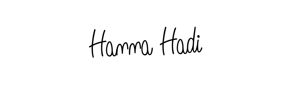 Make a short Hanna Hadi signature style. Manage your documents anywhere anytime using Angelique-Rose-font-FFP. Create and add eSignatures, submit forms, share and send files easily. Hanna Hadi signature style 5 images and pictures png