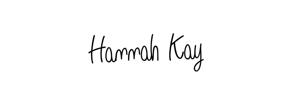 Angelique-Rose-font-FFP is a professional signature style that is perfect for those who want to add a touch of class to their signature. It is also a great choice for those who want to make their signature more unique. Get Hannah Kay name to fancy signature for free. Hannah Kay signature style 5 images and pictures png