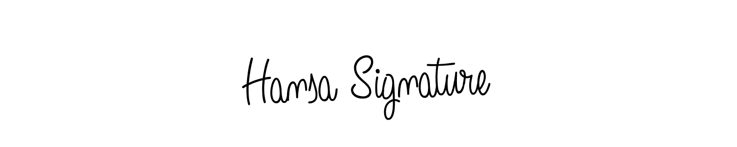 Make a short Hansa Signature signature style. Manage your documents anywhere anytime using Angelique-Rose-font-FFP. Create and add eSignatures, submit forms, share and send files easily. Hansa Signature signature style 5 images and pictures png