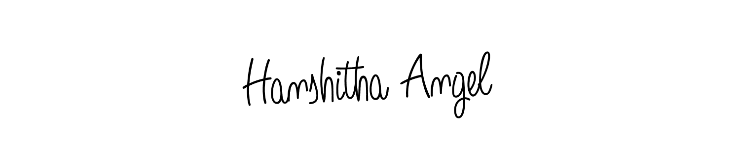 Similarly Angelique-Rose-font-FFP is the best handwritten signature design. Signature creator online .You can use it as an online autograph creator for name Hanshitha Angel. Hanshitha Angel signature style 5 images and pictures png