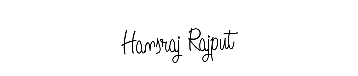 Make a short Hansraj Rajput signature style. Manage your documents anywhere anytime using Angelique-Rose-font-FFP. Create and add eSignatures, submit forms, share and send files easily. Hansraj Rajput signature style 5 images and pictures png
