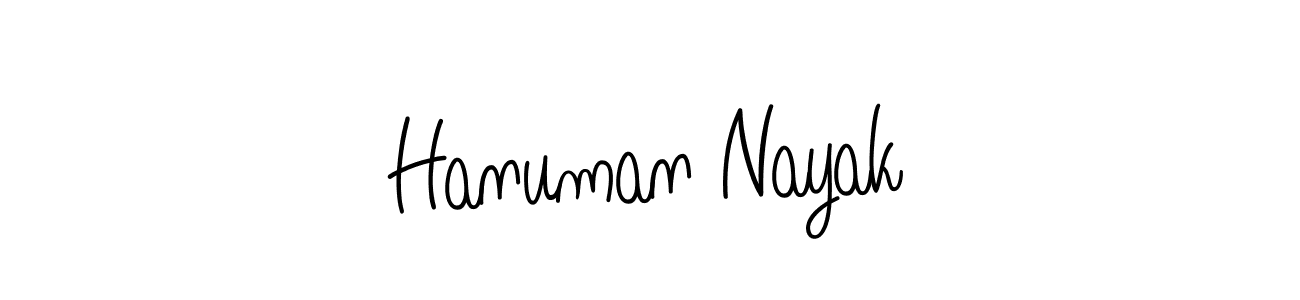 The best way (Angelique-Rose-font-FFP) to make a short signature is to pick only two or three words in your name. The name Hanuman Nayak include a total of six letters. For converting this name. Hanuman Nayak signature style 5 images and pictures png