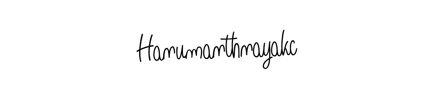 Also we have Hanumanthnayakc name is the best signature style. Create professional handwritten signature collection using Angelique-Rose-font-FFP autograph style. Hanumanthnayakc signature style 5 images and pictures png