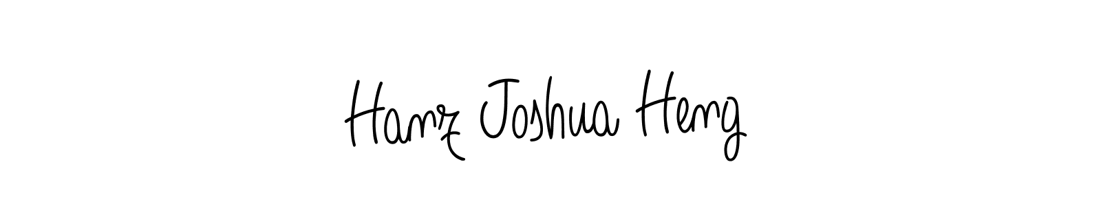 Make a beautiful signature design for name Hanz Joshua Heng. Use this online signature maker to create a handwritten signature for free. Hanz Joshua Heng signature style 5 images and pictures png