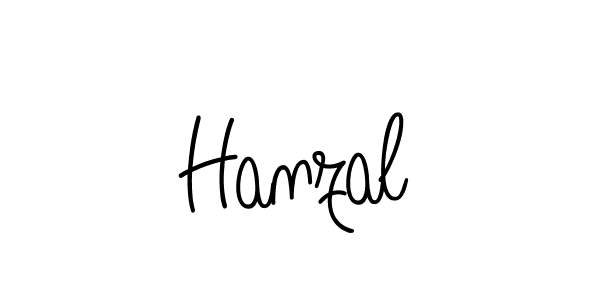 Best and Professional Signature Style for Hanzal. Angelique-Rose-font-FFP Best Signature Style Collection. Hanzal signature style 5 images and pictures png