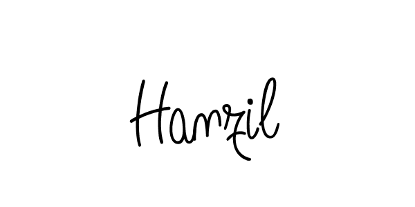 Best and Professional Signature Style for Hanzil. Angelique-Rose-font-FFP Best Signature Style Collection. Hanzil signature style 5 images and pictures png