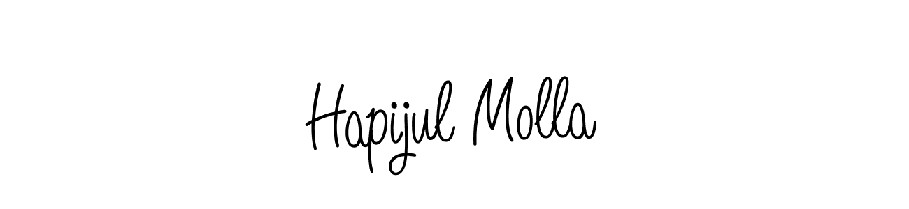 Make a beautiful signature design for name Hapijul Molla. Use this online signature maker to create a handwritten signature for free. Hapijul Molla signature style 5 images and pictures png