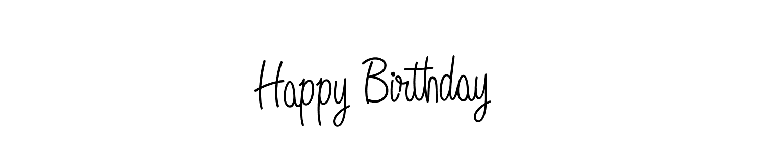 Make a beautiful signature design for name Happy Birthday . Use this online signature maker to create a handwritten signature for free. Happy Birthday  signature style 5 images and pictures png