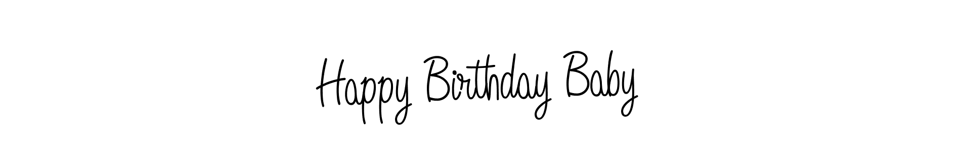 How to Draw Happy Birthday Baby signature style? Angelique-Rose-font-FFP is a latest design signature styles for name Happy Birthday Baby. Happy Birthday Baby signature style 5 images and pictures png