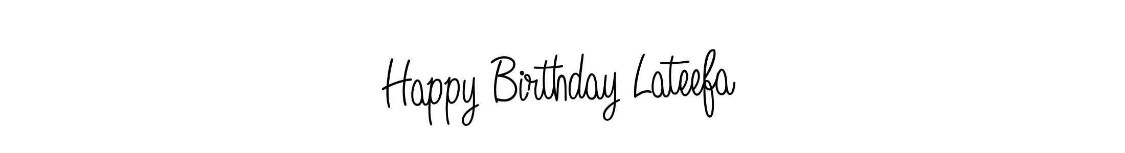 Similarly Angelique-Rose-font-FFP is the best handwritten signature design. Signature creator online .You can use it as an online autograph creator for name Happy Birthday Lateefa. Happy Birthday Lateefa signature style 5 images and pictures png