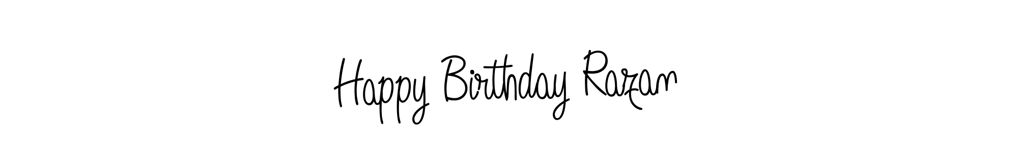 Make a beautiful signature design for name Happy Birthday Razan. Use this online signature maker to create a handwritten signature for free. Happy Birthday Razan signature style 5 images and pictures png