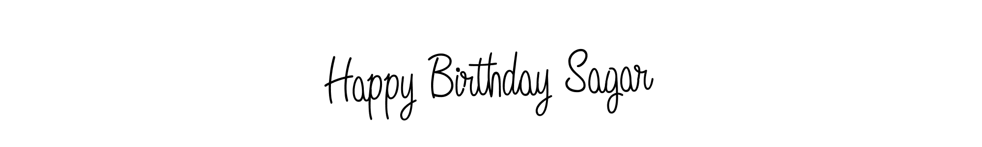 Create a beautiful signature design for name Happy Birthday Sagar. With this signature (Angelique-Rose-font-FFP) fonts, you can make a handwritten signature for free. Happy Birthday Sagar signature style 5 images and pictures png