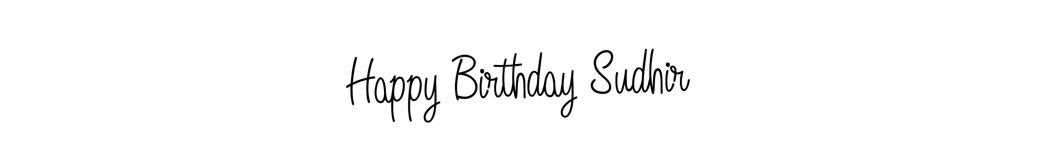 This is the best signature style for the Happy Birthday Sudhir name. Also you like these signature font (Angelique-Rose-font-FFP). Mix name signature. Happy Birthday Sudhir signature style 5 images and pictures png