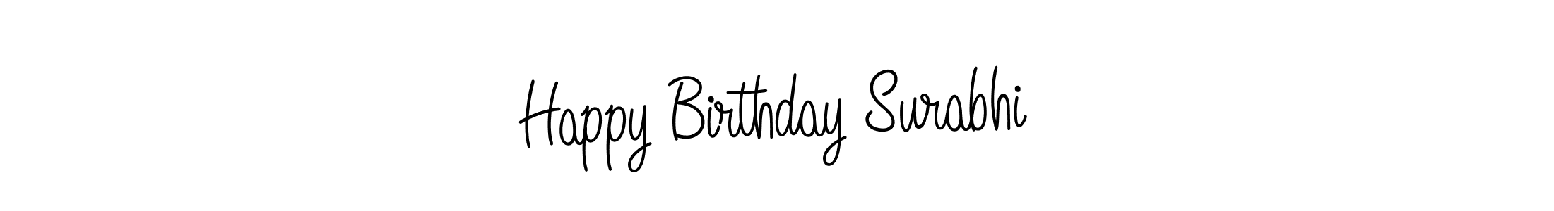 Once you've used our free online signature maker to create your best signature Angelique-Rose-font-FFP style, it's time to enjoy all of the benefits that Happy Birthday Surabhi name signing documents. Happy Birthday Surabhi signature style 5 images and pictures png