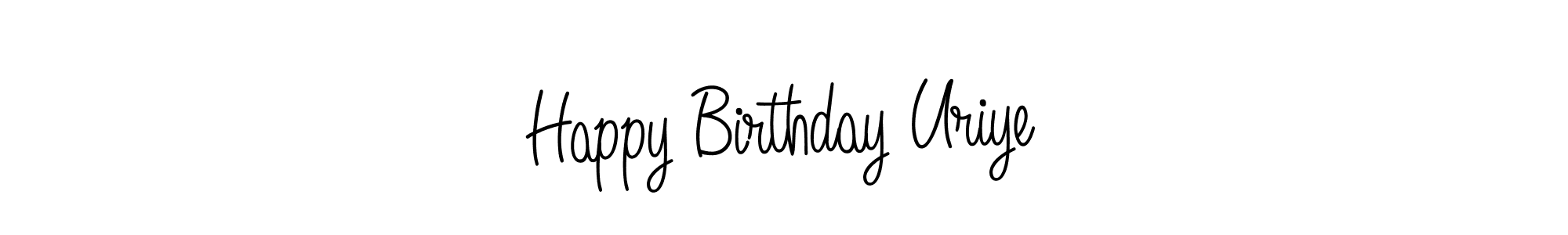 You can use this online signature creator to create a handwritten signature for the name Happy Birthday Uriye. This is the best online autograph maker. Happy Birthday Uriye signature style 5 images and pictures png