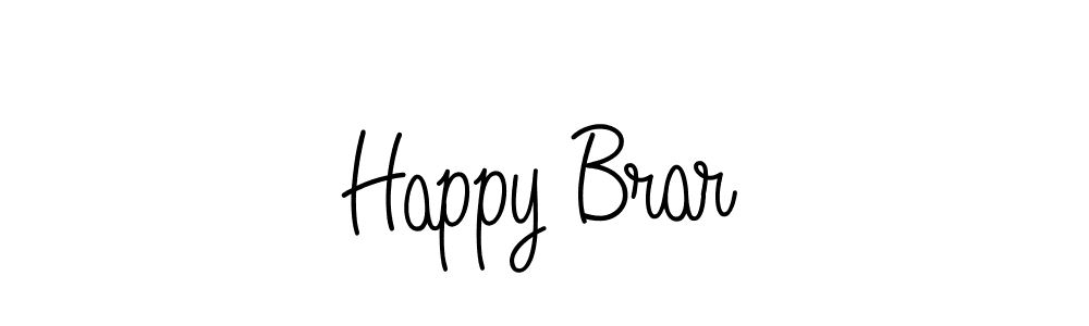 Best and Professional Signature Style for Happy Brar. Angelique-Rose-font-FFP Best Signature Style Collection. Happy Brar signature style 5 images and pictures png