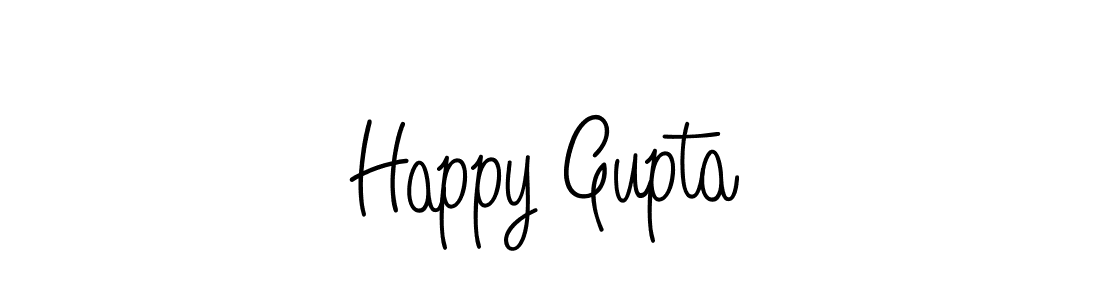 Make a short Happy Gupta signature style. Manage your documents anywhere anytime using Angelique-Rose-font-FFP. Create and add eSignatures, submit forms, share and send files easily. Happy Gupta signature style 5 images and pictures png