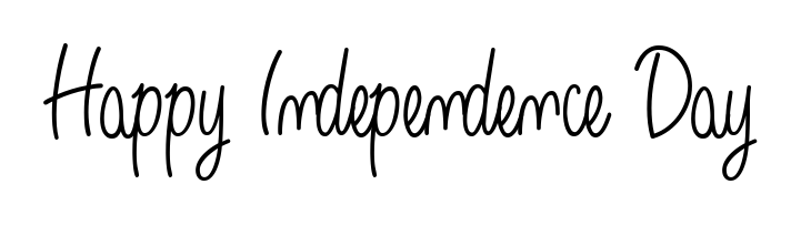 Turn your name Happy Independence Day into a signature brand with Angelique-Rose-font-FFP styling. Download in standard PNG or transparent format anytime. Happy Independence Day signature style 5 images and pictures png