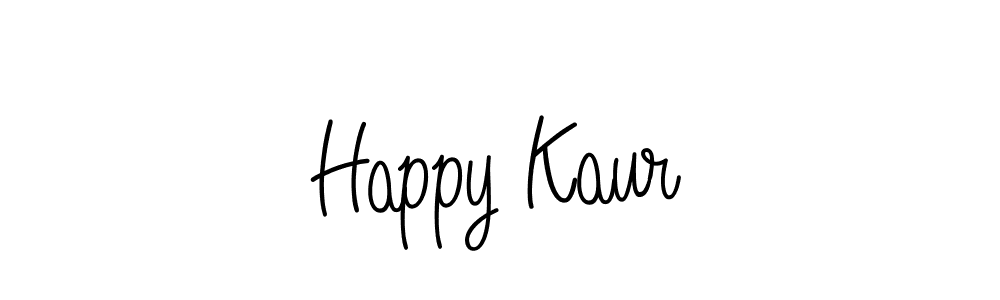 You can use this online signature creator to create a handwritten signature for the name Happy Kaur. This is the best online autograph maker. Happy Kaur signature style 5 images and pictures png
