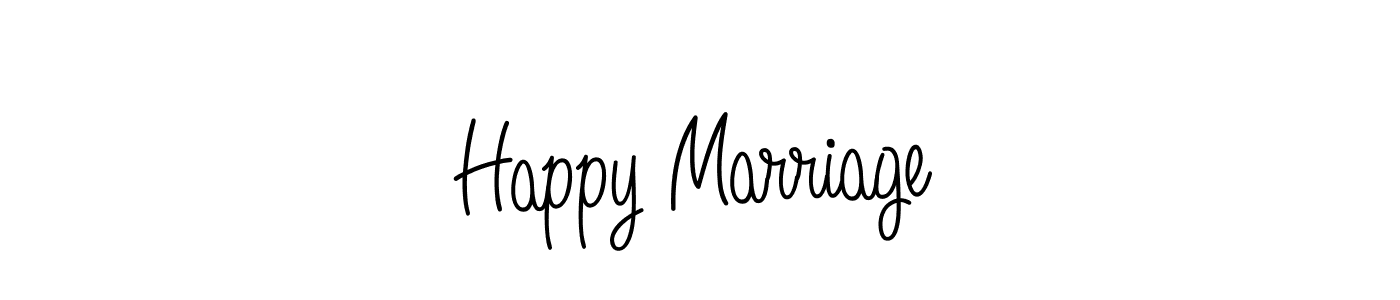 Make a beautiful signature design for name Happy Marriage. Use this online signature maker to create a handwritten signature for free. Happy Marriage signature style 5 images and pictures png