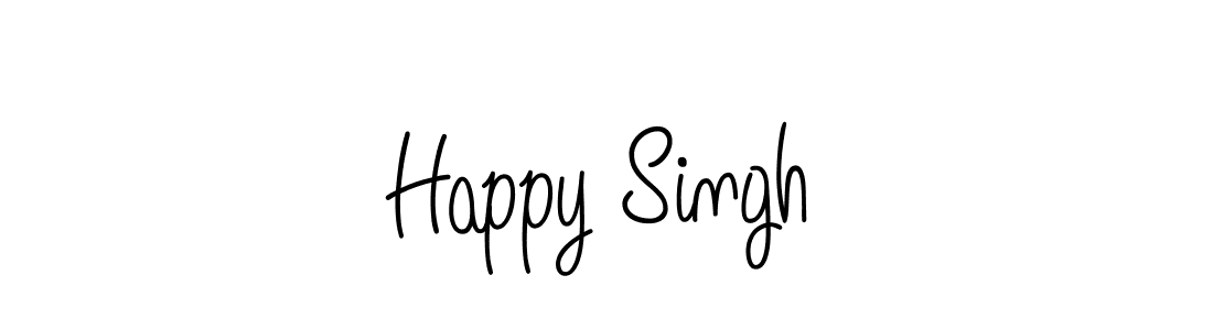 How to make Happy Singh signature? Angelique-Rose-font-FFP is a professional autograph style. Create handwritten signature for Happy Singh name. Happy Singh signature style 5 images and pictures png