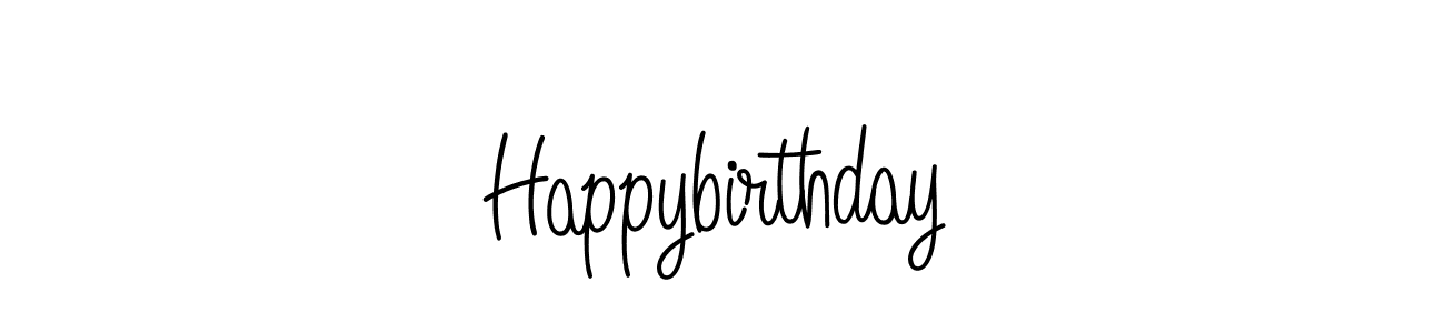 Best and Professional Signature Style for Happybirthday. Angelique-Rose-font-FFP Best Signature Style Collection. Happybirthday signature style 5 images and pictures png