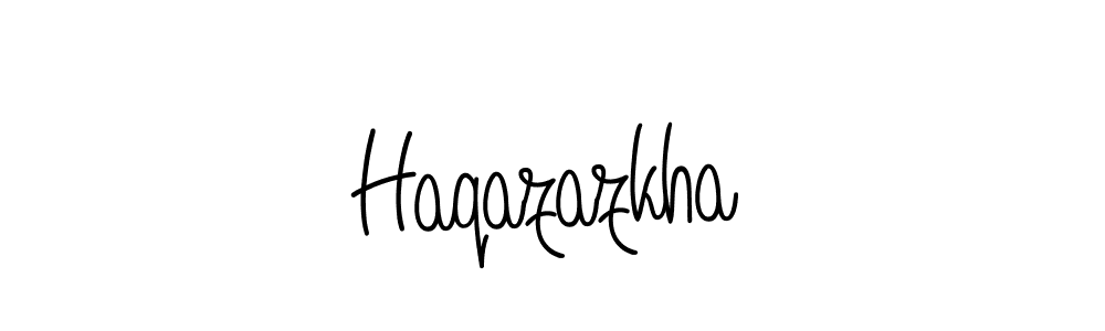How to make Haqazazkha signature? Angelique-Rose-font-FFP is a professional autograph style. Create handwritten signature for Haqazazkha name. Haqazazkha signature style 5 images and pictures png