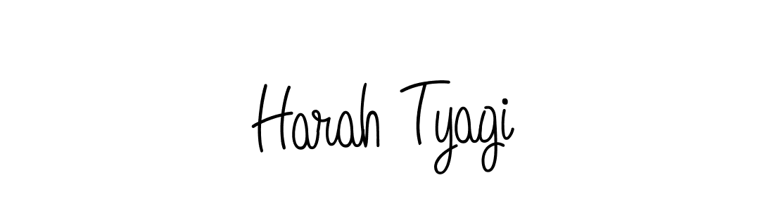 It looks lik you need a new signature style for name Harah Tyagi. Design unique handwritten (Angelique-Rose-font-FFP) signature with our free signature maker in just a few clicks. Harah Tyagi signature style 5 images and pictures png