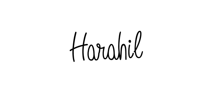 How to make Harahil signature? Angelique-Rose-font-FFP is a professional autograph style. Create handwritten signature for Harahil name. Harahil signature style 5 images and pictures png