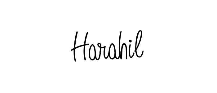 Angelique-Rose-font-FFP is a professional signature style that is perfect for those who want to add a touch of class to their signature. It is also a great choice for those who want to make their signature more unique. Get Harahil name to fancy signature for free. Harahil signature style 5 images and pictures png