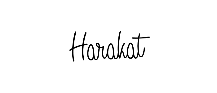 How to Draw Harakat signature style? Angelique-Rose-font-FFP is a latest design signature styles for name Harakat. Harakat signature style 5 images and pictures png